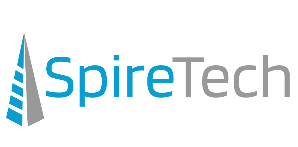 SpireTech logo official midsize 2023 logo for SpireTech, Managed IT Services in the Portland area
