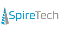 SpireTech logo official midsize 2023 logo for SpireTech, Managed IT Services in the Portland area